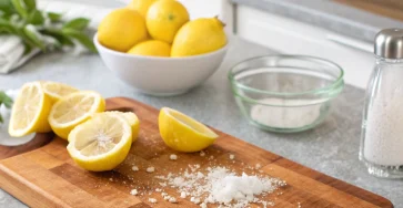 Clean Your Cutting Board Naturally