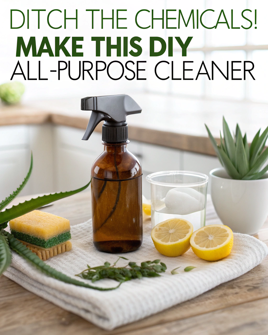 Ditch the Chemicals! Make This DIY All-Purpose Cleaner