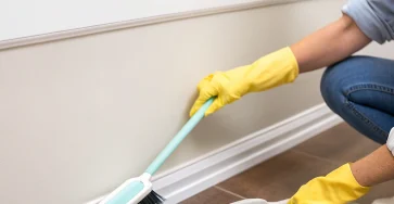The Fastest Way to Clean Your Baseboards