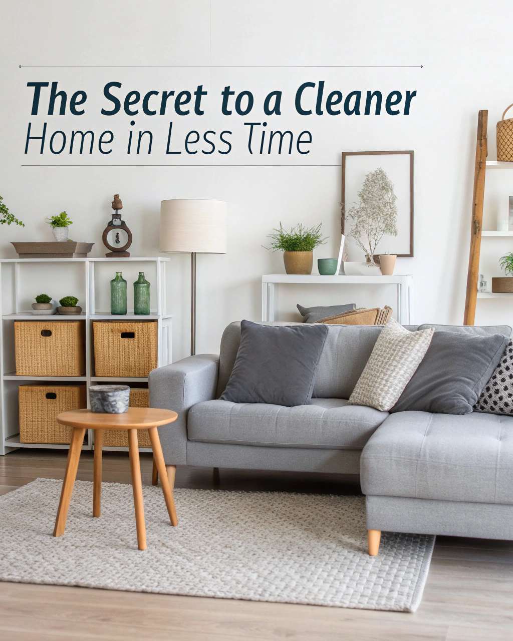The Secret to a Cleaner Home in Less Time