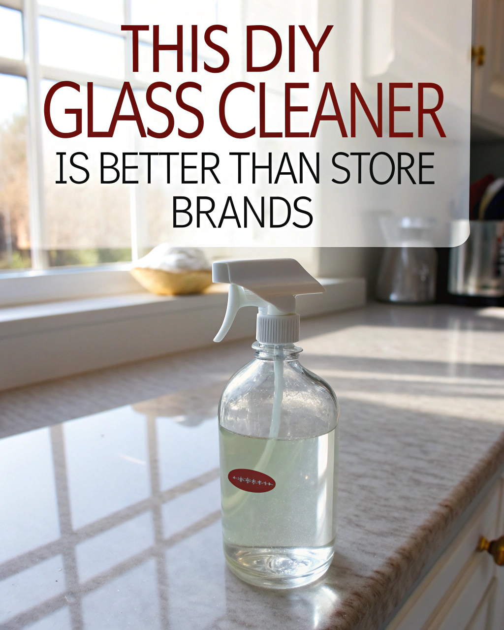 This DIY Glass Cleaner is Better Than Store Brands
