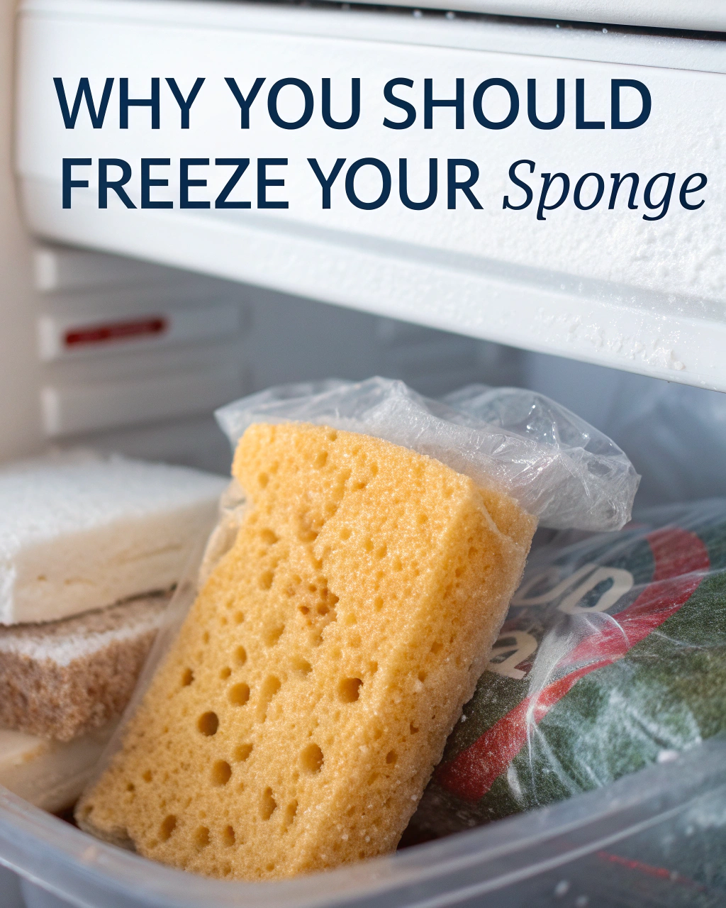 Why You Should Freeze Your Sponge